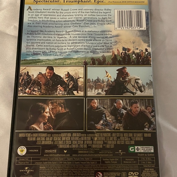 DVD: Robin Hood - Picture 2 of 3